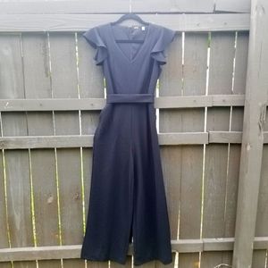T Tahari Black Jumpsuit Size 4